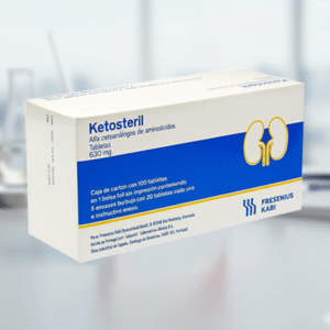 KETOSTERIL ALFA CETOANALOGOS DE AMINOACIDOS 630MG C /100 TABLETAS
