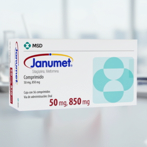 SITAGLIPTINA /METFORMINA 50 /850MG C /56 TABLETAS JANUMET